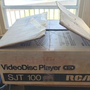 RCA CED Disc Player Vintage !